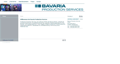 Desktop Screenshot of bavaria-production-services.de